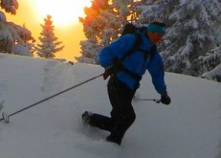  Esquí de fondo fuera de pista o por senderos - 999 - Hacia las crestas de los Alpes con raquetas de nieve 